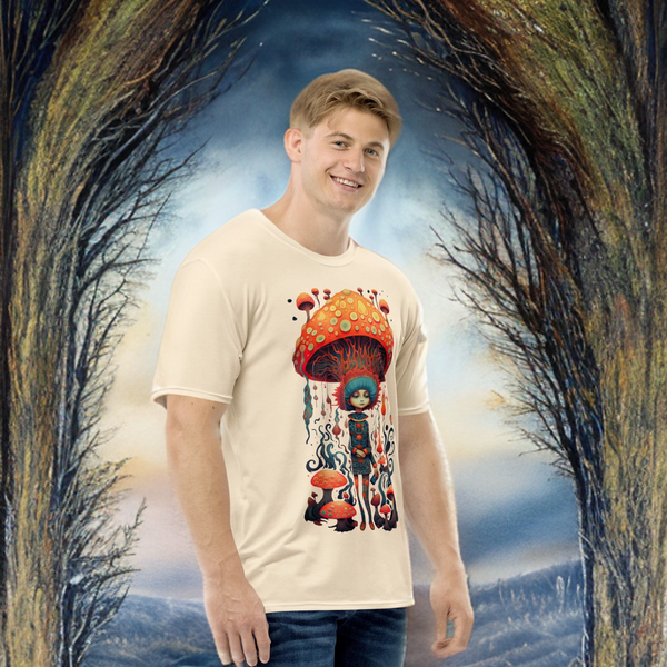 Girl Hongos All Over T-Shirt